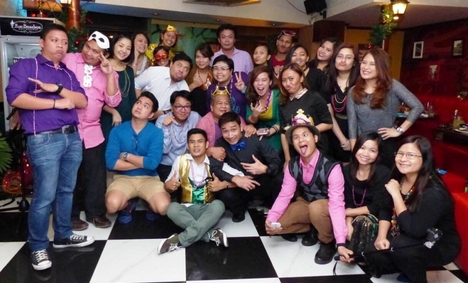 RGF Executive Search Philippines has thrown a bright Mardi Gras Themed Year-End Celebration
